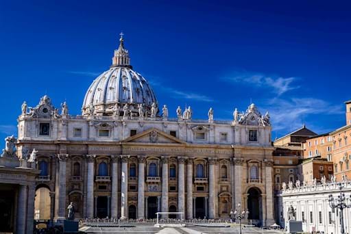 St. Peter's Basilica on sunny day