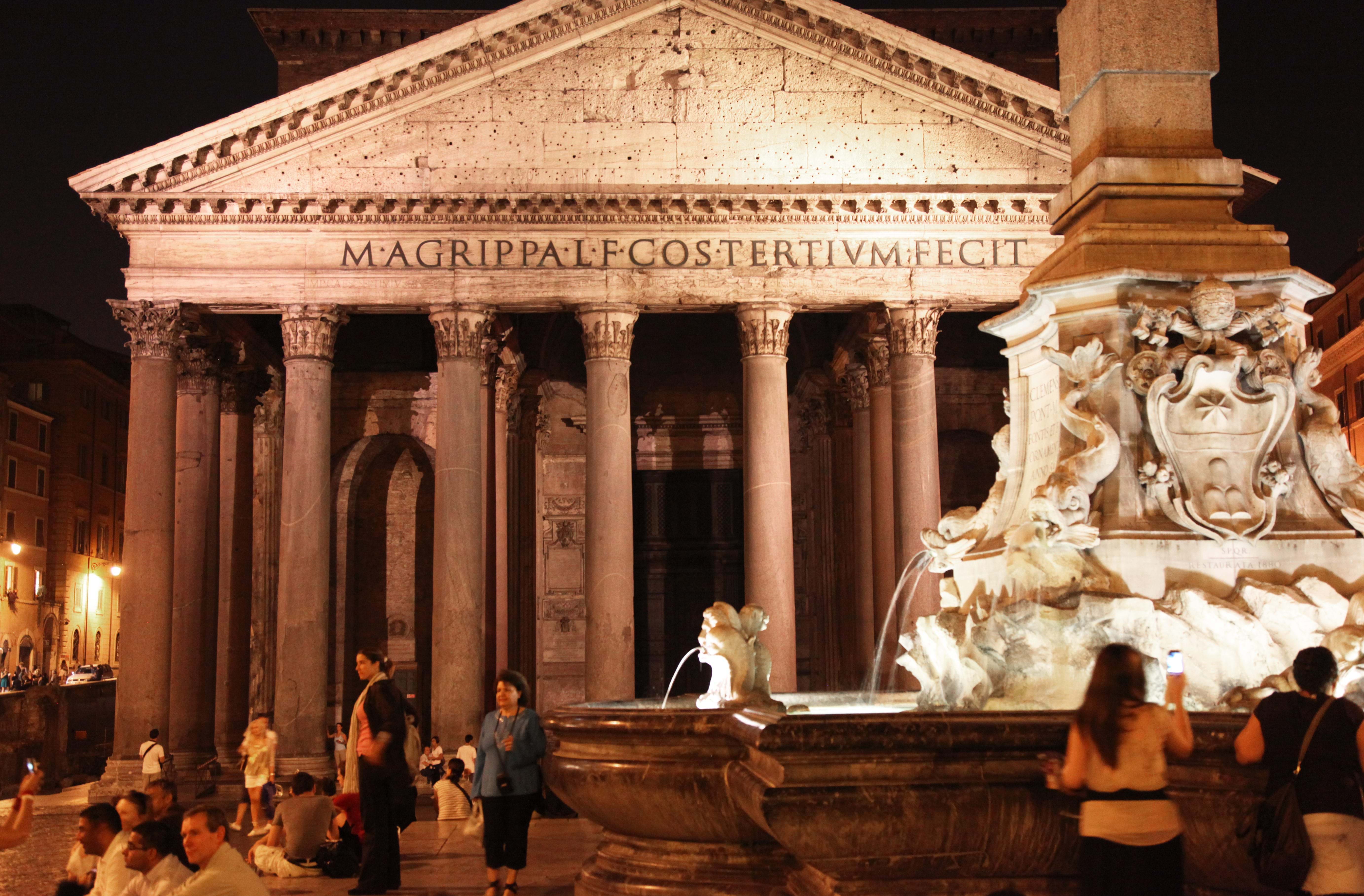Pantheon at Night