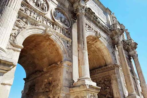 Arch of Constantine Detail