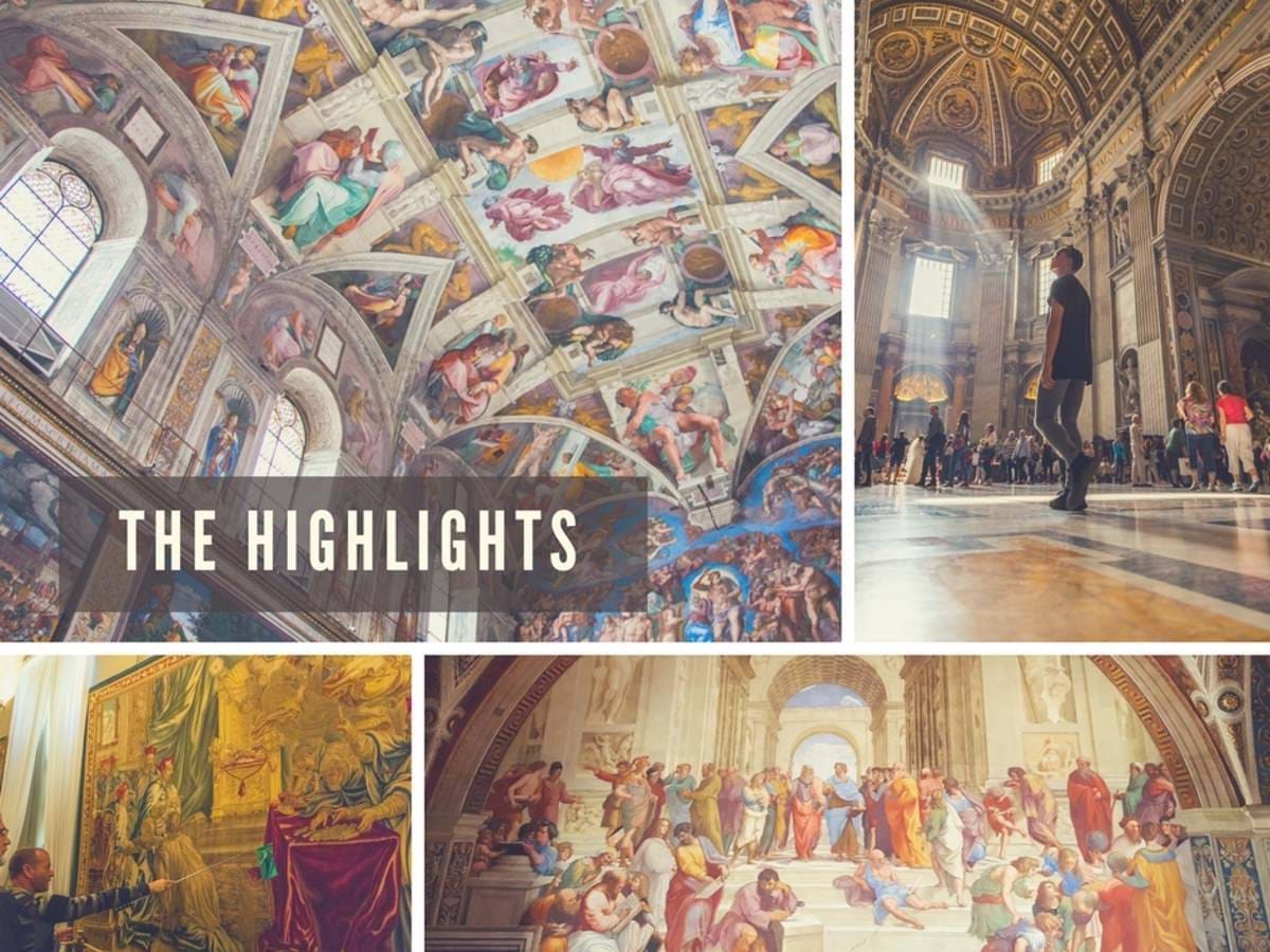 The Vatican Highlights Collage