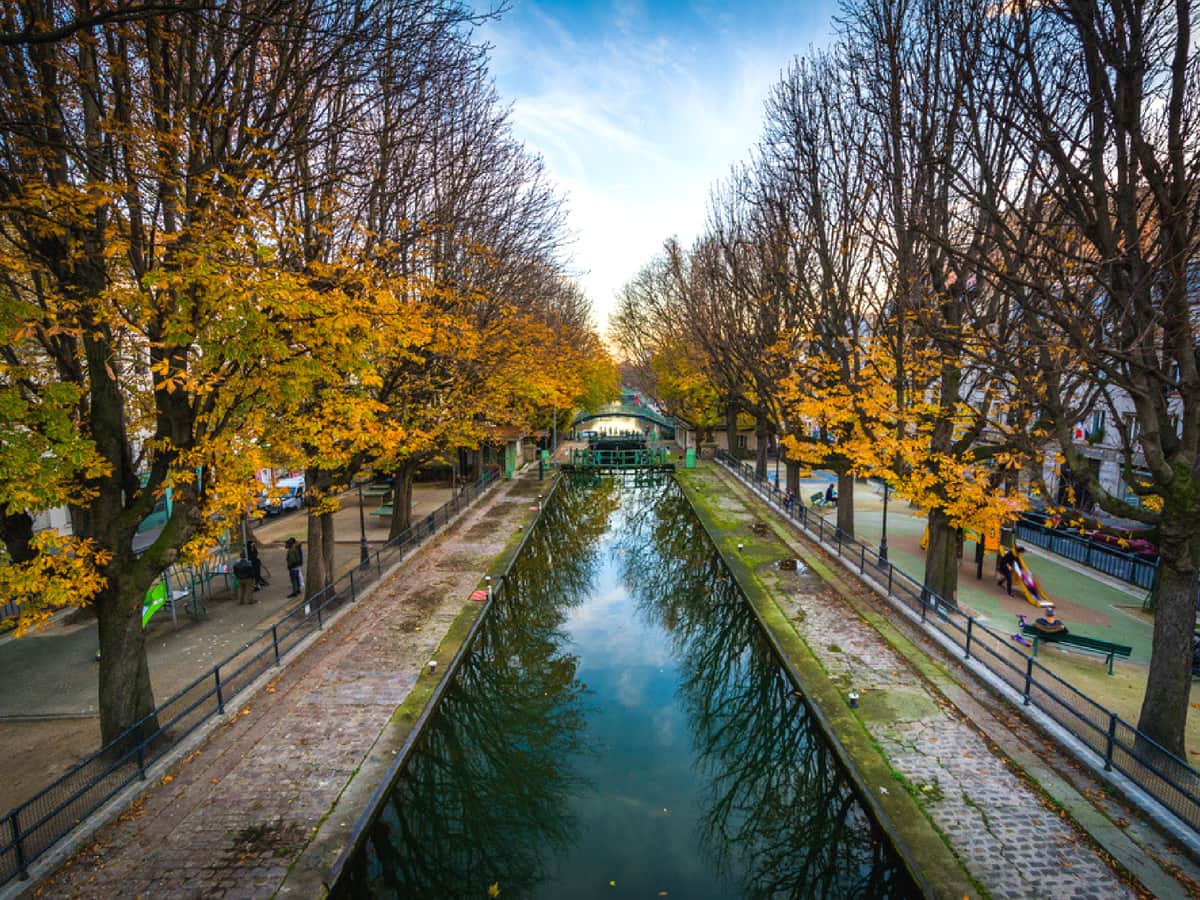 Canal Saint-Martin, Paris, France