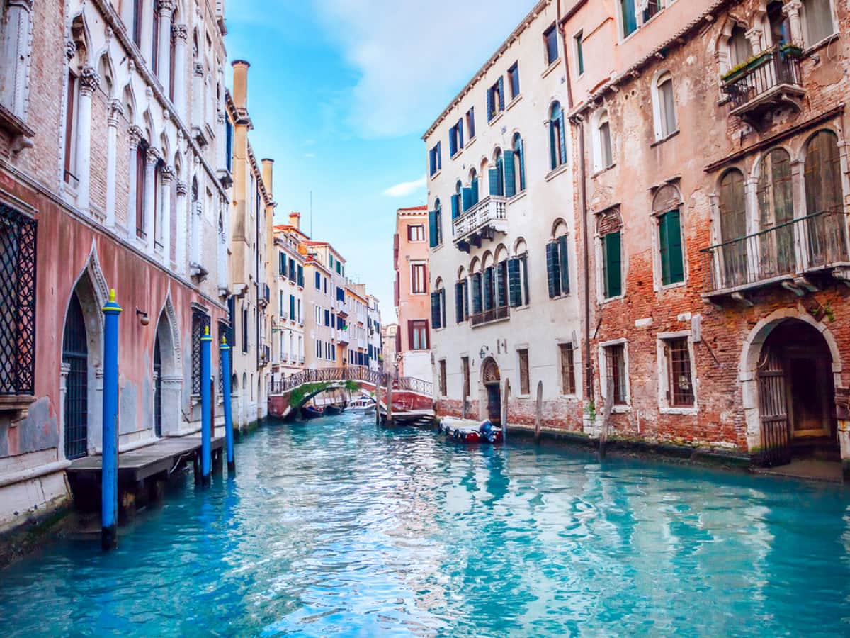 The back canals of Venice