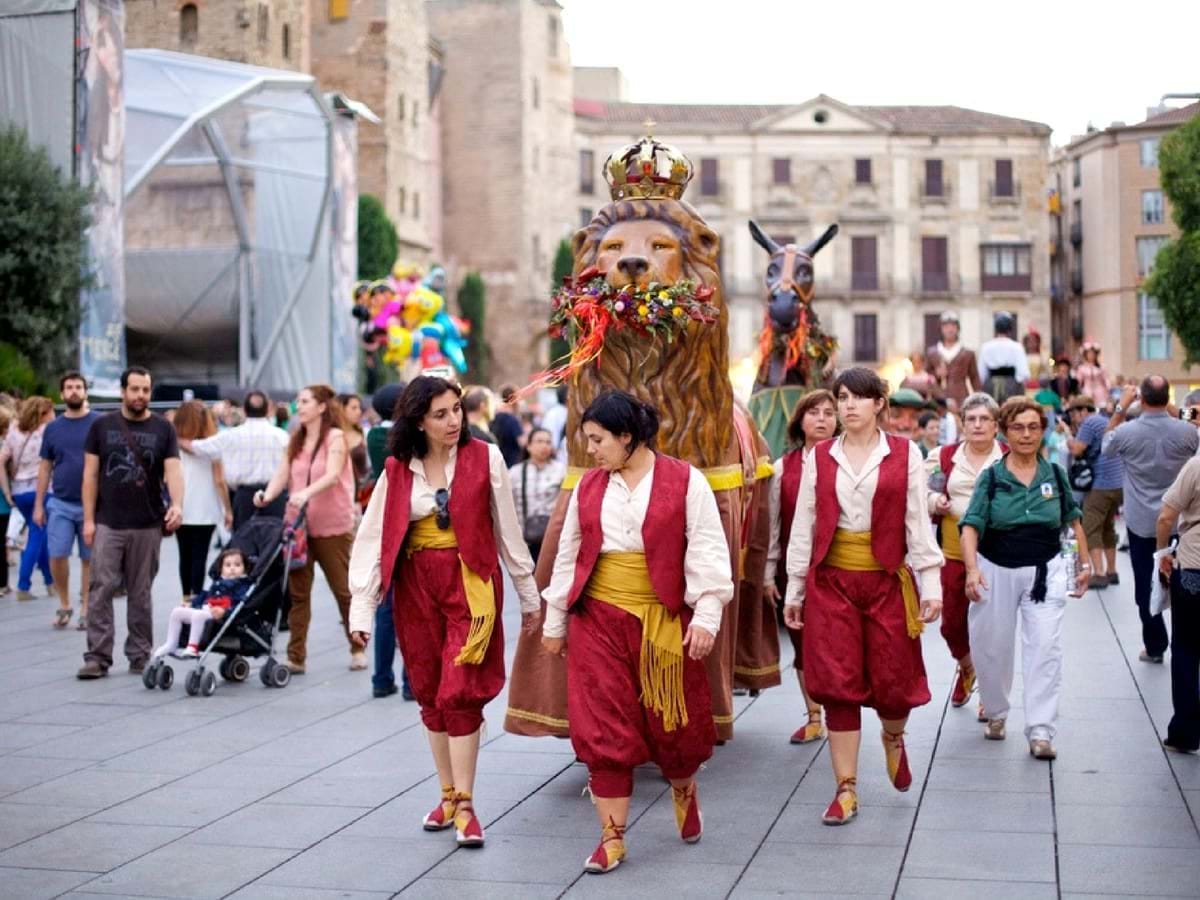 Parades at La Mercè festival