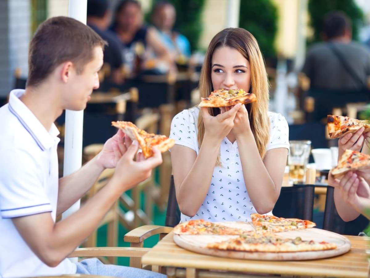 pizza in Rome