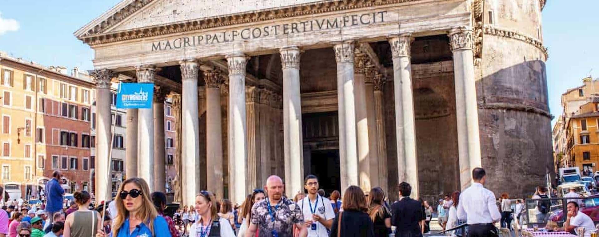 Pantheon Guided Tour & Piazza Navona Walk | Rome City Center - City Wonders