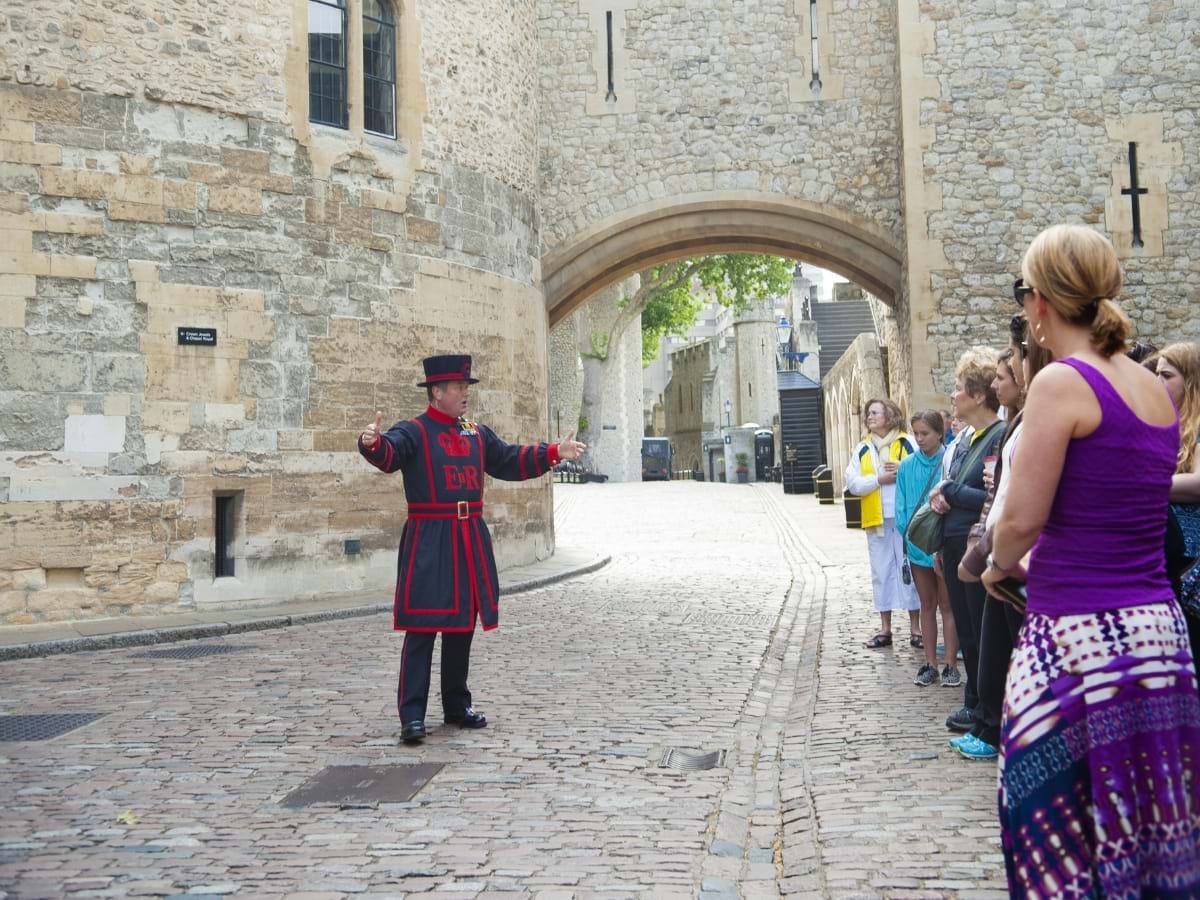 Beefeater in Tower of London