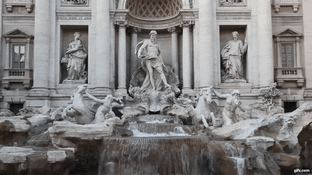 trevi fountain