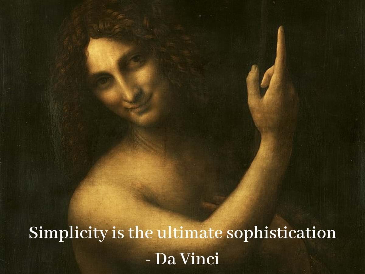 Leonardo quote