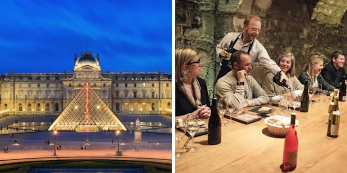 VIP Louvre Evening Tour & Wine Tasting City Wonders