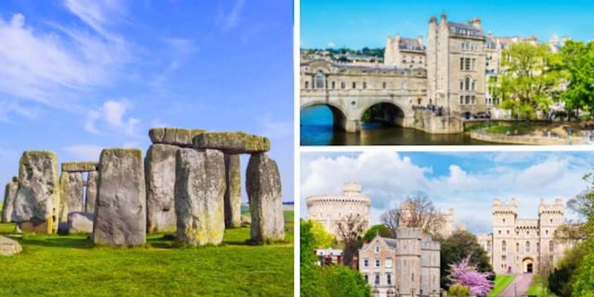 Stonehenge tours with Windsor & Bath from London City Wonders