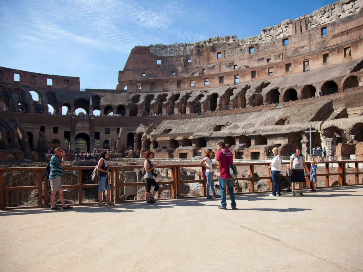 colosseum arena floor