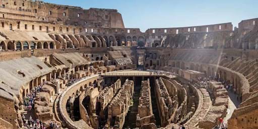 rome colosseum tour with underground entrance city wonders semi private colosseum underground tour with roman forum palatine hill