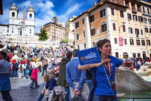 Rome Walking Tour with Spanish Steps, Trevi Fountain & Pantheon - City ...