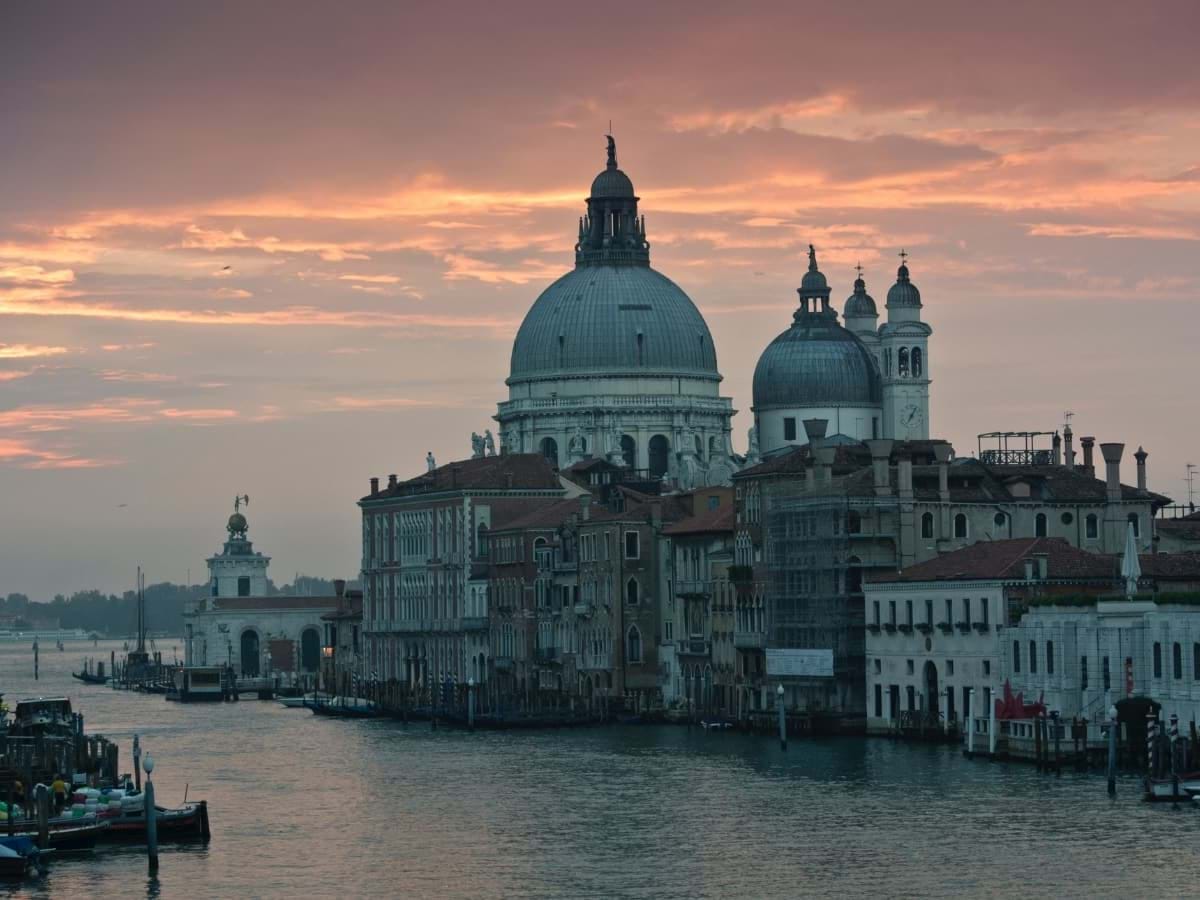 venice in evening