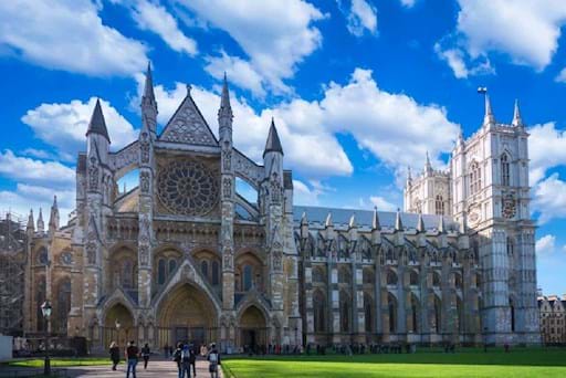 Beautiful view of Westminster Abbey