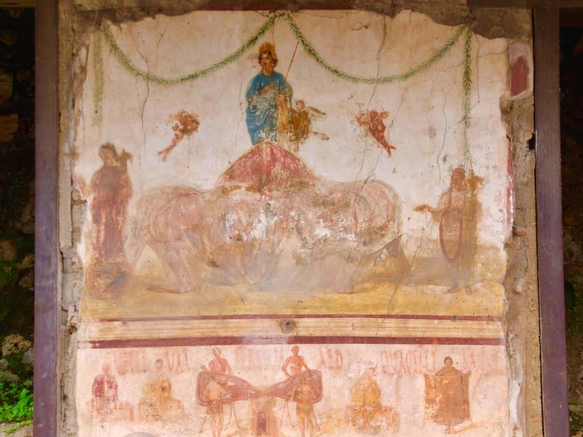 Frescoes at the House and Workshop of Verecundus