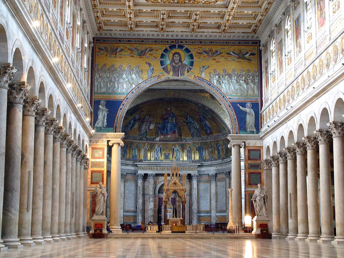 St Paul's Basilica in Rome
