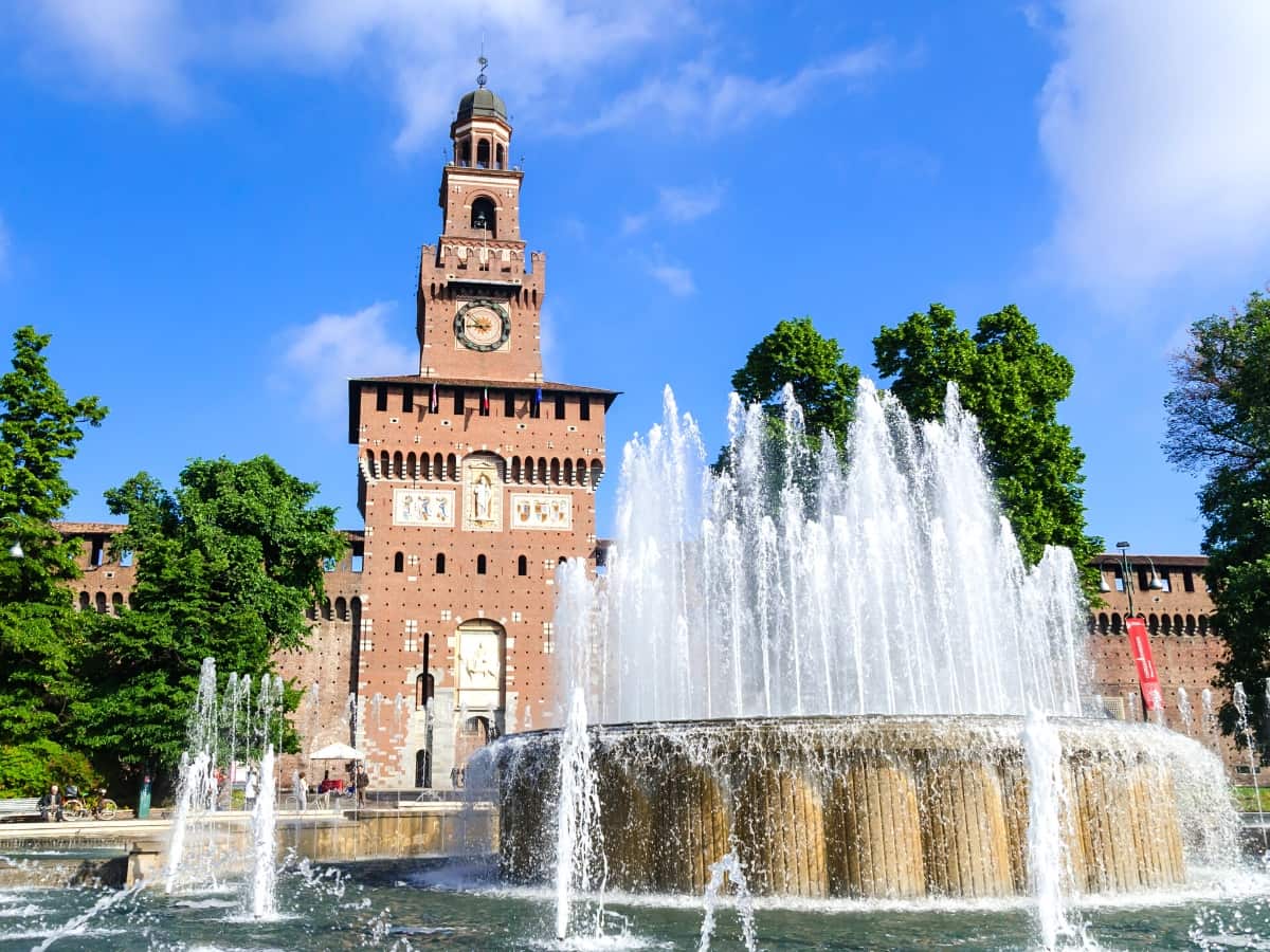 Sforza Castle in Milan