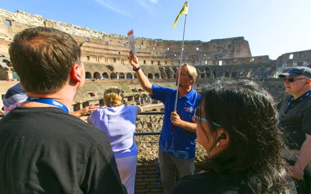 Private guided tour of the Colosseum