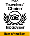 2020 Travellers Choice Best of the Best - Tripadvisor
