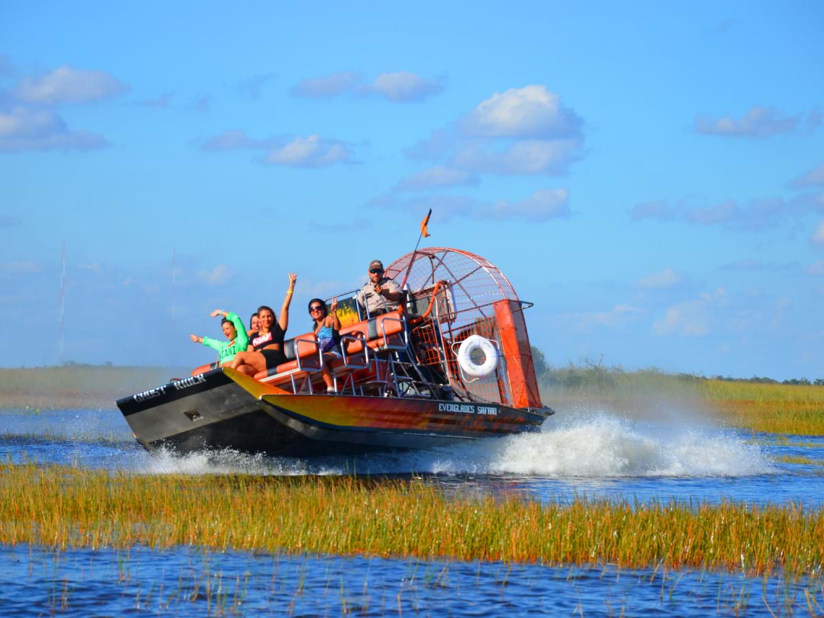 everglades safari park airboat tours and attractions