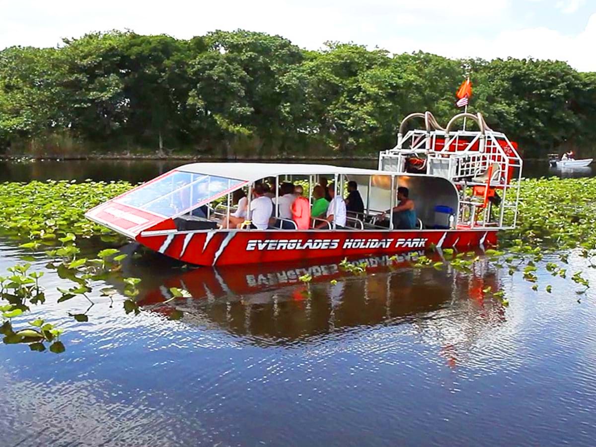 Everglades Airboat Tour from Miami with Round Trip Transportation