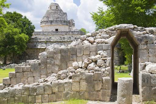 Mayan observatory in Chichen Itza