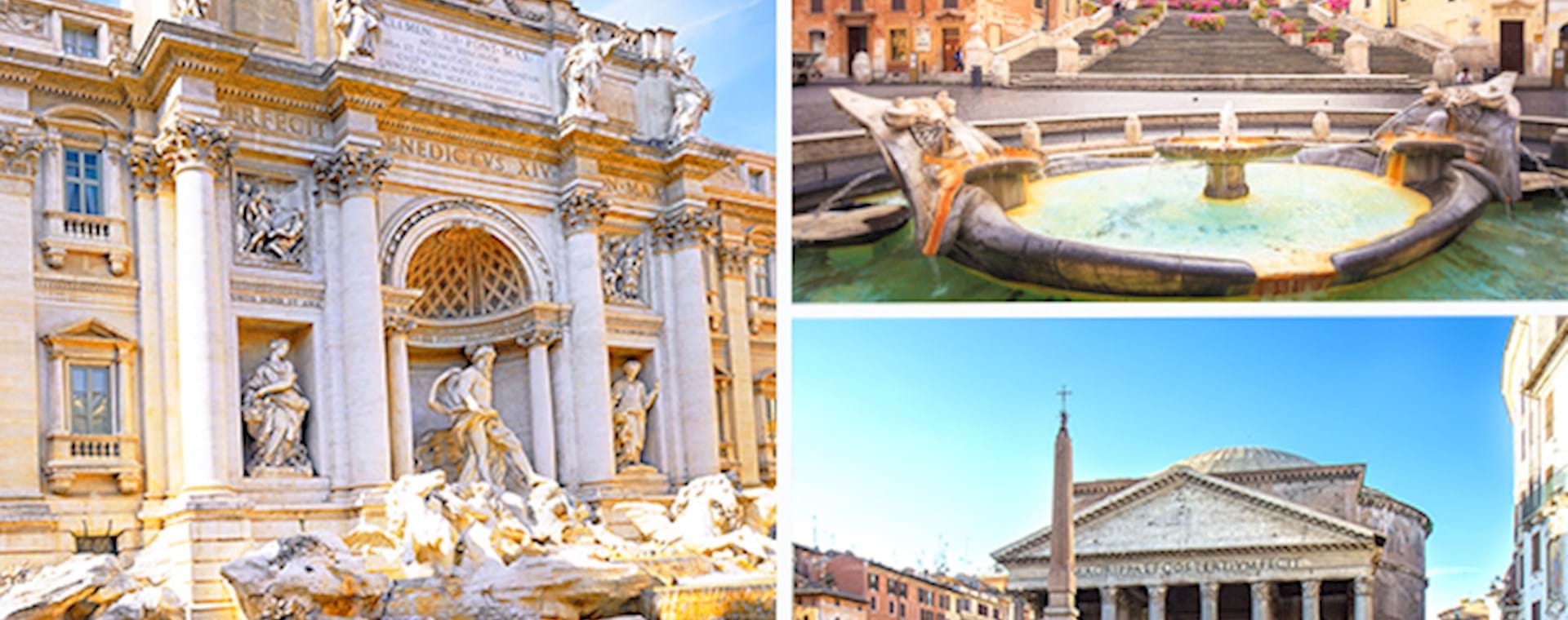 Rome Walking Tour with Spanish Steps, Trevi Fountain & Pantheon - City ...