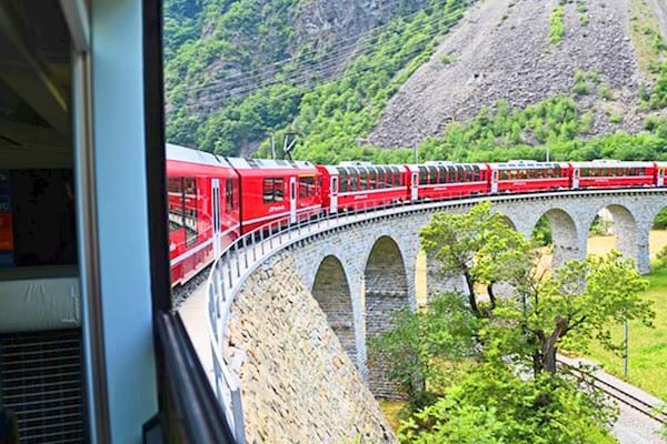 Swiss Alps And St Moritz Tour From Milan With Bernina Red Train City swiss-alps-and-st-moritz-tour-from-milan-with-bernina-red-train-city
