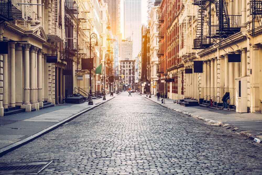 Soho Neighborhood in New York
